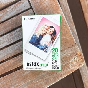 Fujifilm Instax Mini Film Pack with Green Accents